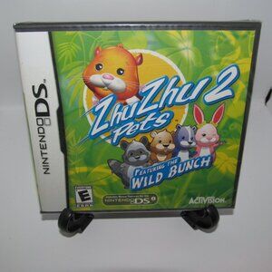 Nintendo DS Game Zhu Zhu Pets 2: Featuring the Wild Bunch NEW SEALED 2010 Y2k